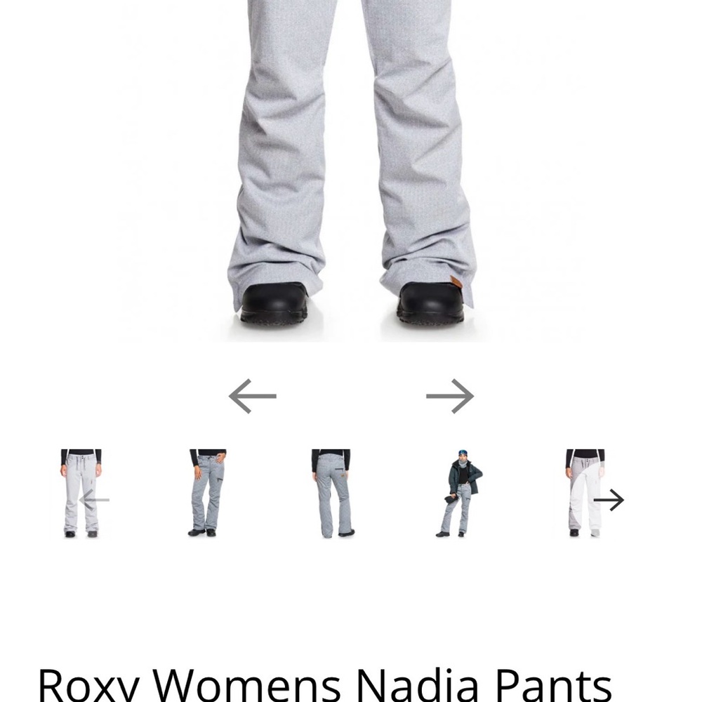 EUC Roxy Gray Women's Pants